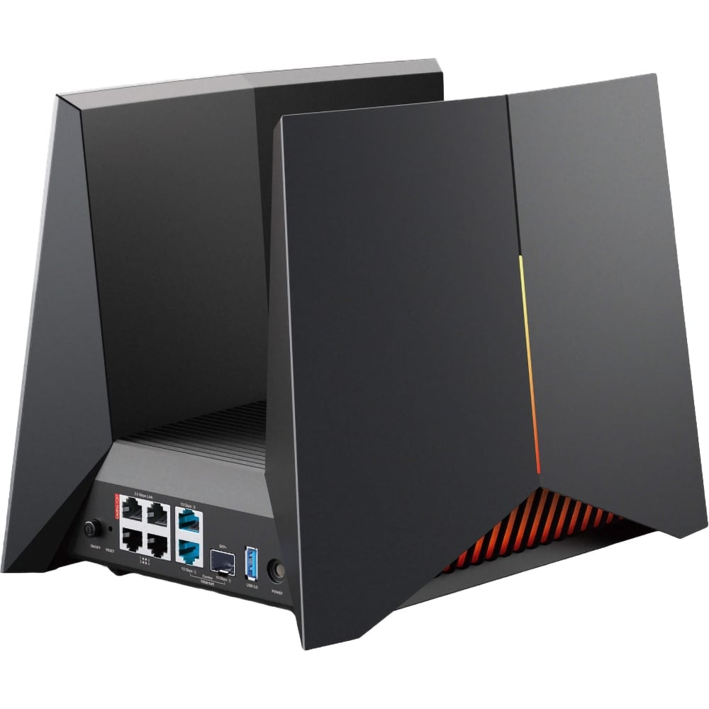 Router Wireless Gigabit TP-LINK Archer GE800 BE19000, Wi-Fi 7, Tri-Band 1376 + 5760 + 11520 Mbps, negru