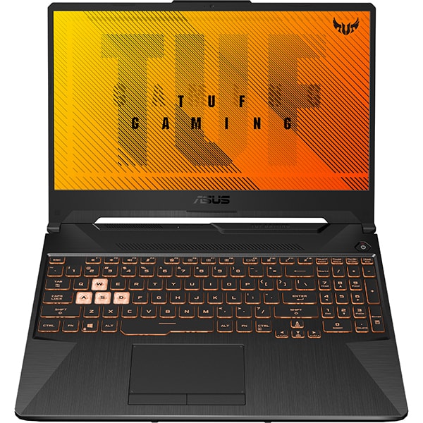 Laptop Gaming ASUS TUF A15 FA506IU-AL040, AMD Ryzen 9 4900H pana la 4.4GHz, 15.6" Full HD, 16GB, SSD 512GB, NVIDIA GeForce GTX 1660Ti 6GB, Free DOS, negru
