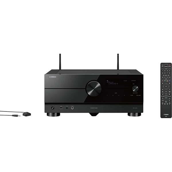 Receiver AV YAMAHA RX-A4A, 165W, AccuEQ, Dolby Atmos, DTS:X, negru