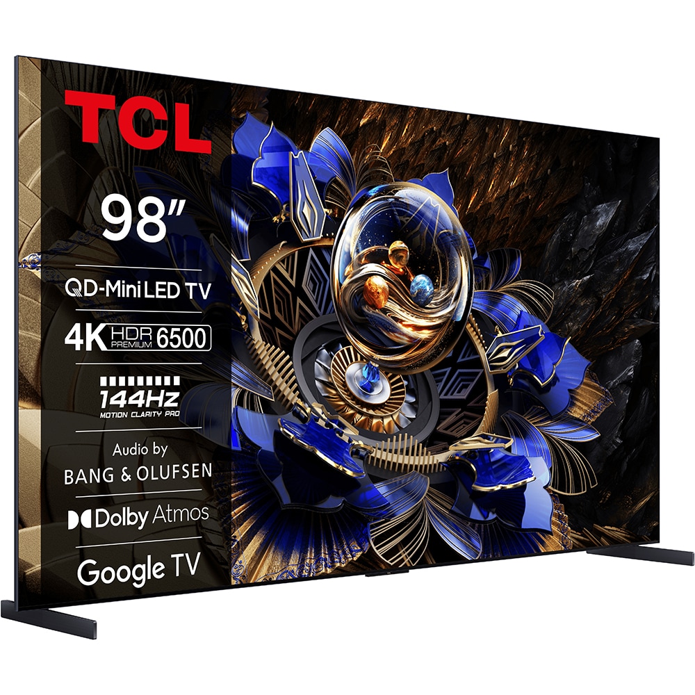 Televizor MiniLed Smart TCL 98X11K, Ultra HD 4K, HDR, 248cm