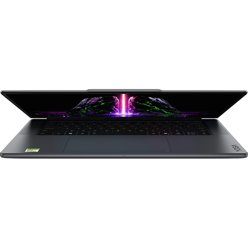 Laptop LENOVO Yoga Pro 9 15N1X11, NVIDIA RTX Spark pana la 4GHz, 15.3" WQXGA OLED, 128GB, SSD 2TB, NVIDIA Blackwell RTX 6144-core GPU, Windows 11 Pro, Thunder grey
