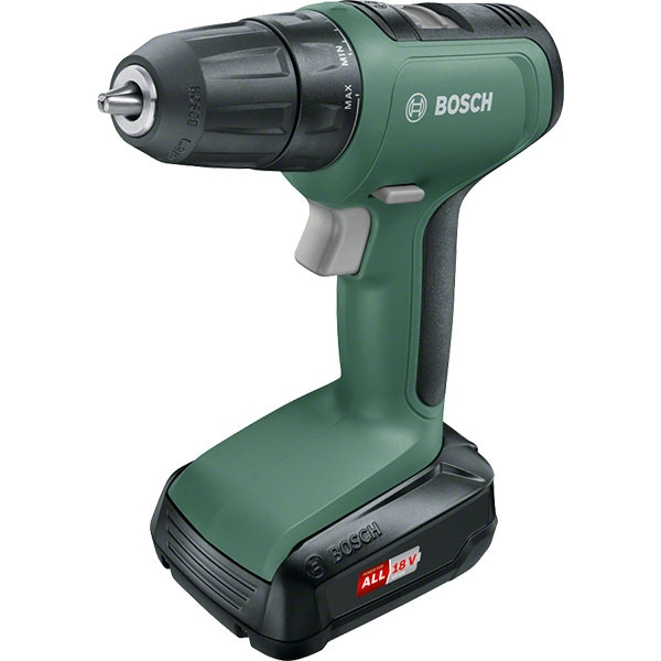 Masina de gaurit si insurubat (bormasina) BOSCH UniversalDrill 18 06039C8001, 18V, 1 acumulator 1.5Ah, 1450RPM, mandrina 10 mm