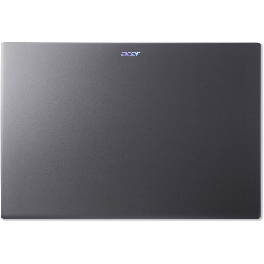 Laptop ACER Aspire 18 AI A18-I71M-750F, Intel Core Ultra 7 355 pana la 4.7GHz, 16" WUXGA, 16GB, SSD 512GB, Intel Graphics, Windows 11 Home, Steel Gray