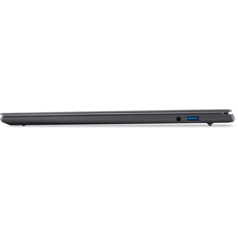 Laptop ACER Swift Go 16 AI OLED SFG16-I71-72YG, Intel Core Ultra 7 355 pana la 4.7GHz, 16" WUXGA, 16GB, SSD 512GB, Intel Graphics, Windows 11 Home, Titanium Gray