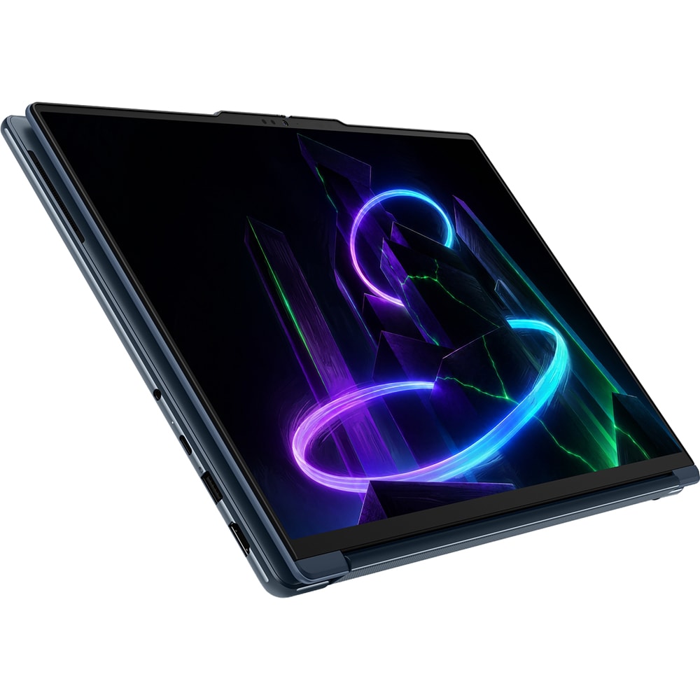 Laptop 2 in 1 LENOVO Yoga 9 16N1X11, NVIDIA RTX Spark pana la 4GHz, 16" 2.8K Touch OLED, 64GB, SSD 1TB, NVIDIA Blackwell RTX 6144-core GPU, Windows 11 Pro, Cosmic bleu