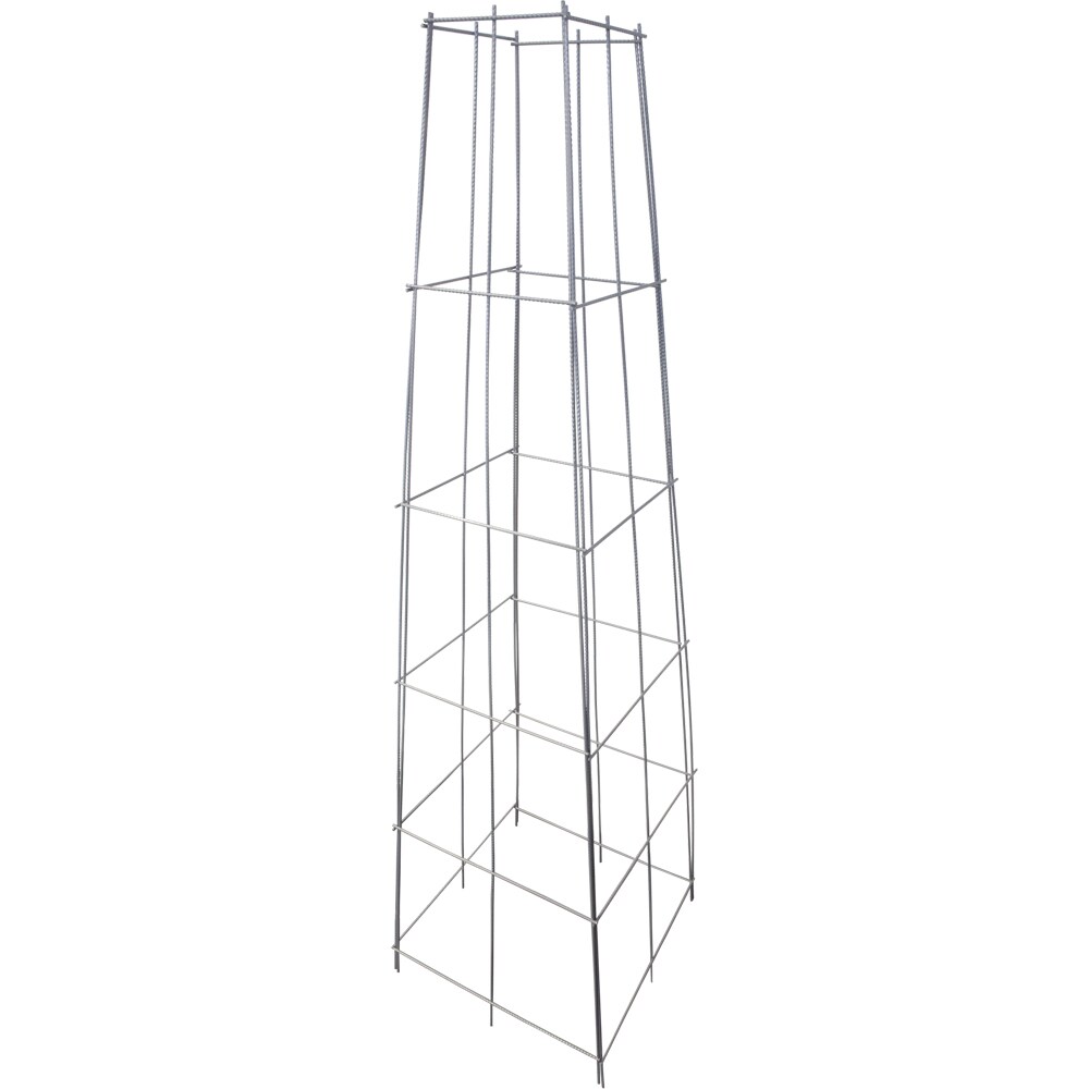 Spalier piramida, otel, 144 x 16 x 40 cm