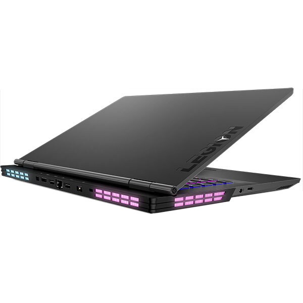 Laptop Gaming LENOVO Legion Y740-15IRHG, Intel Core i7-9750H pana la 4.5GHz, 15.6" Full HD, 16GB, SSD 512GB, NVIDIA GeForce RTX 2060 6GB, Free Dos, gri inchis