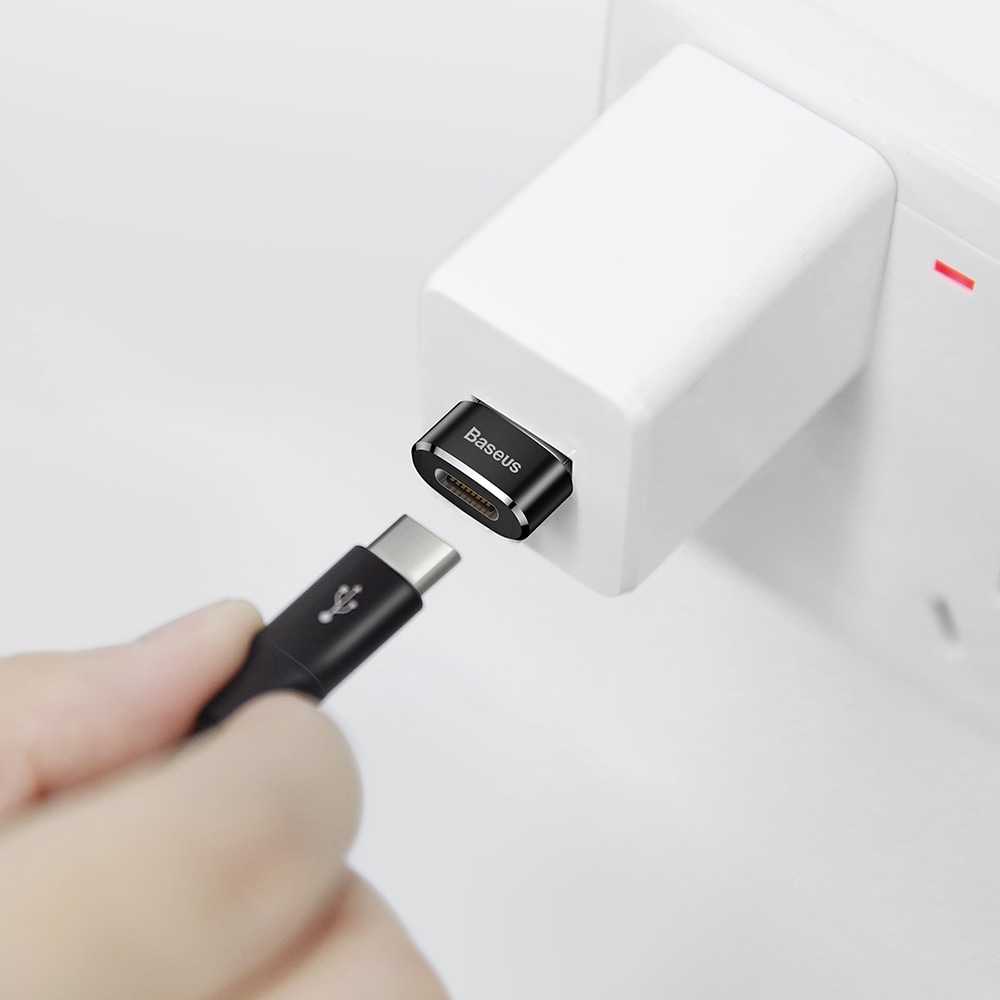 Adaptor USB-C - USB-A BASEUS CAAOTG-01, negru