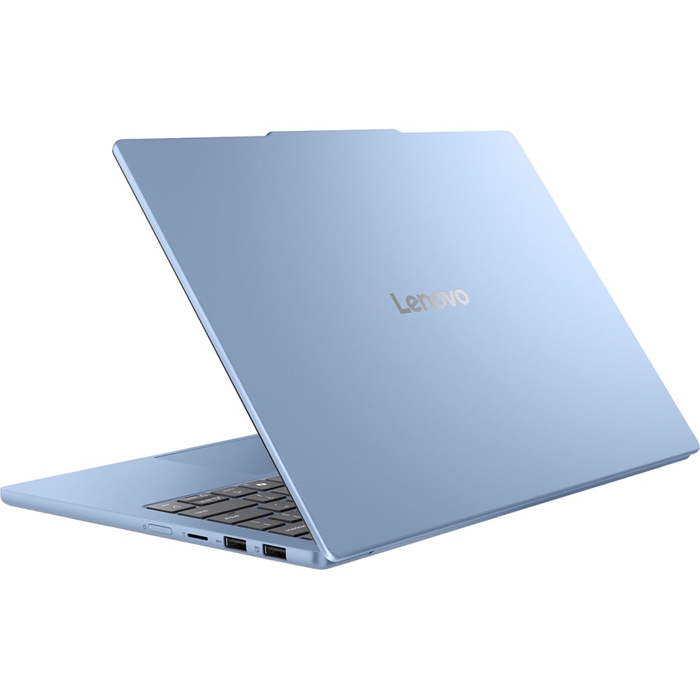 Laptop LENOVO IdeaPad Slim 5 13ARP10, AMD Ryzen 7 7735HS pana la 4.75Ghz, 13" WUXGA, 16GB, SSD 512GB, AMD Radeon 680M , Free DOS, Polar Blue