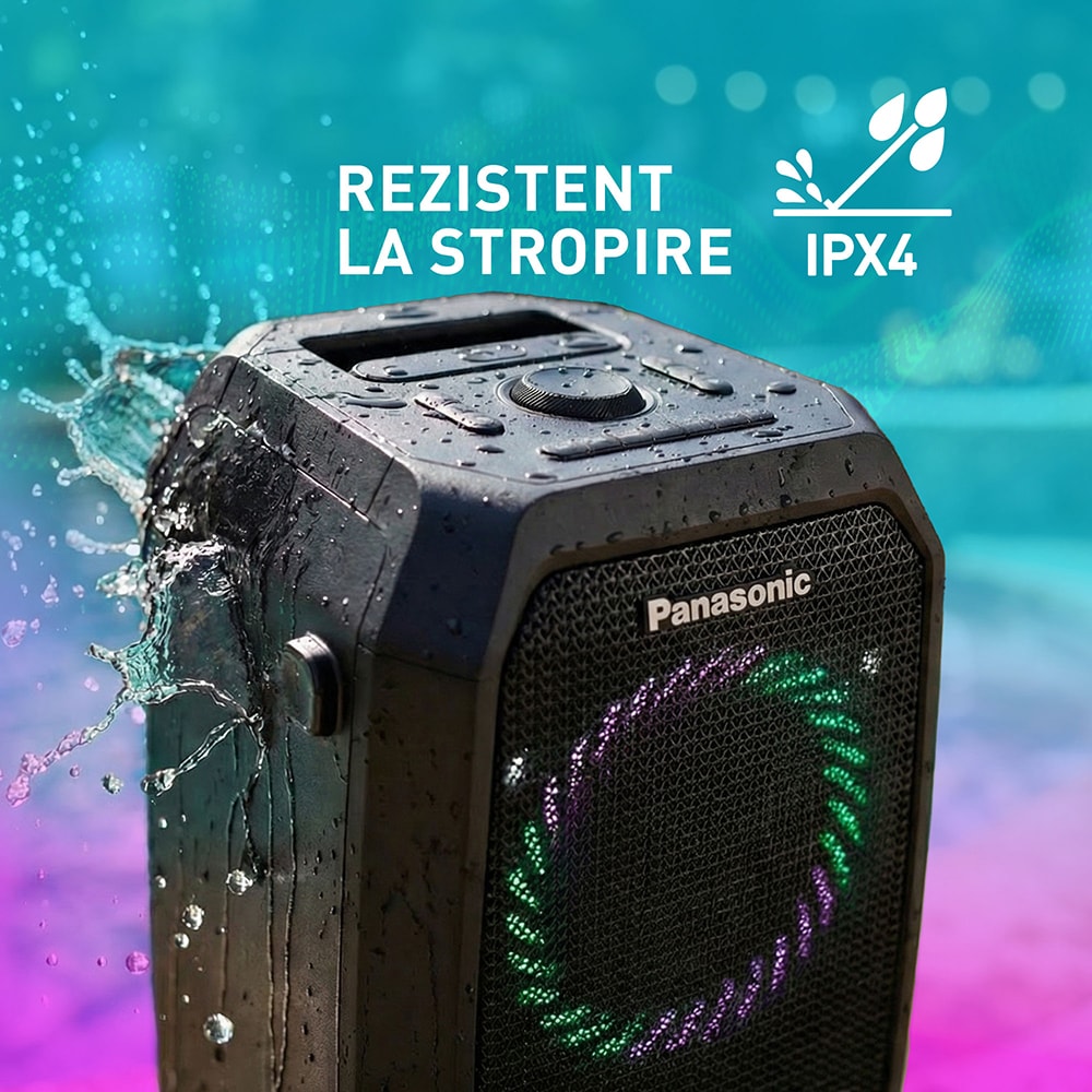 Boxa portabila PANASONIC BMAX30, 320W RMS, Bluetooth, negru