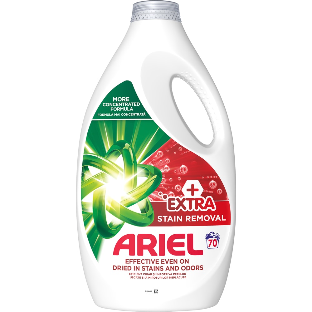 Detergent lichid ARIEL Extra Stain Removal, 3.15 l, 70 spalari