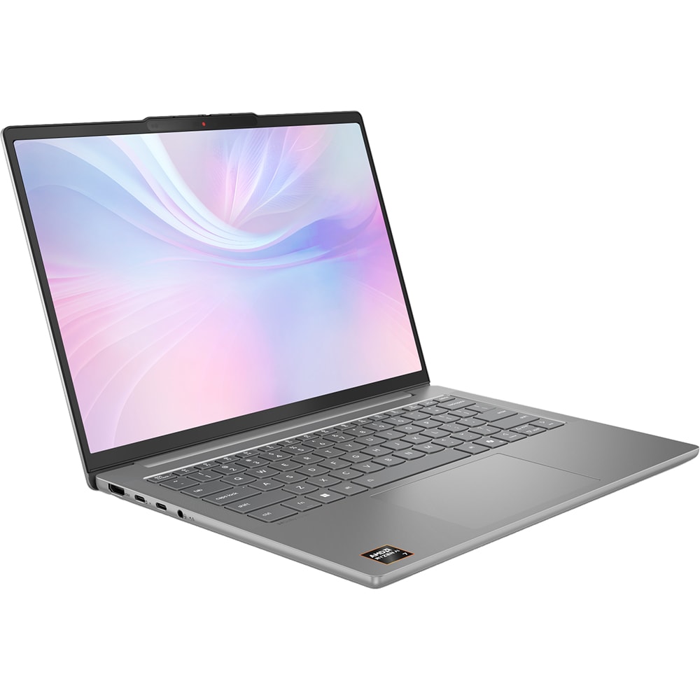 Laptop LENOVO IdeaPad Slim 5 14IMH10, Intel Core Ultra 5 135H pana la 4.6GHz, 14" WUXGA, 16GB, SSD 512GB, Intel Arc Graphics, Free Dos, Luna Grey
