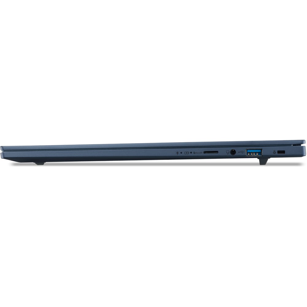 Laptop ACER Swift Go 16 AI OLED SFG16-A71-R8WW, AMD Ryzen AI 7 445 pana la 4.6GHz, 16" WUXGA, 16GB, SSD 1TB, AMD Radeon 840M Graphics, Windows 11 Home, Steam Blue