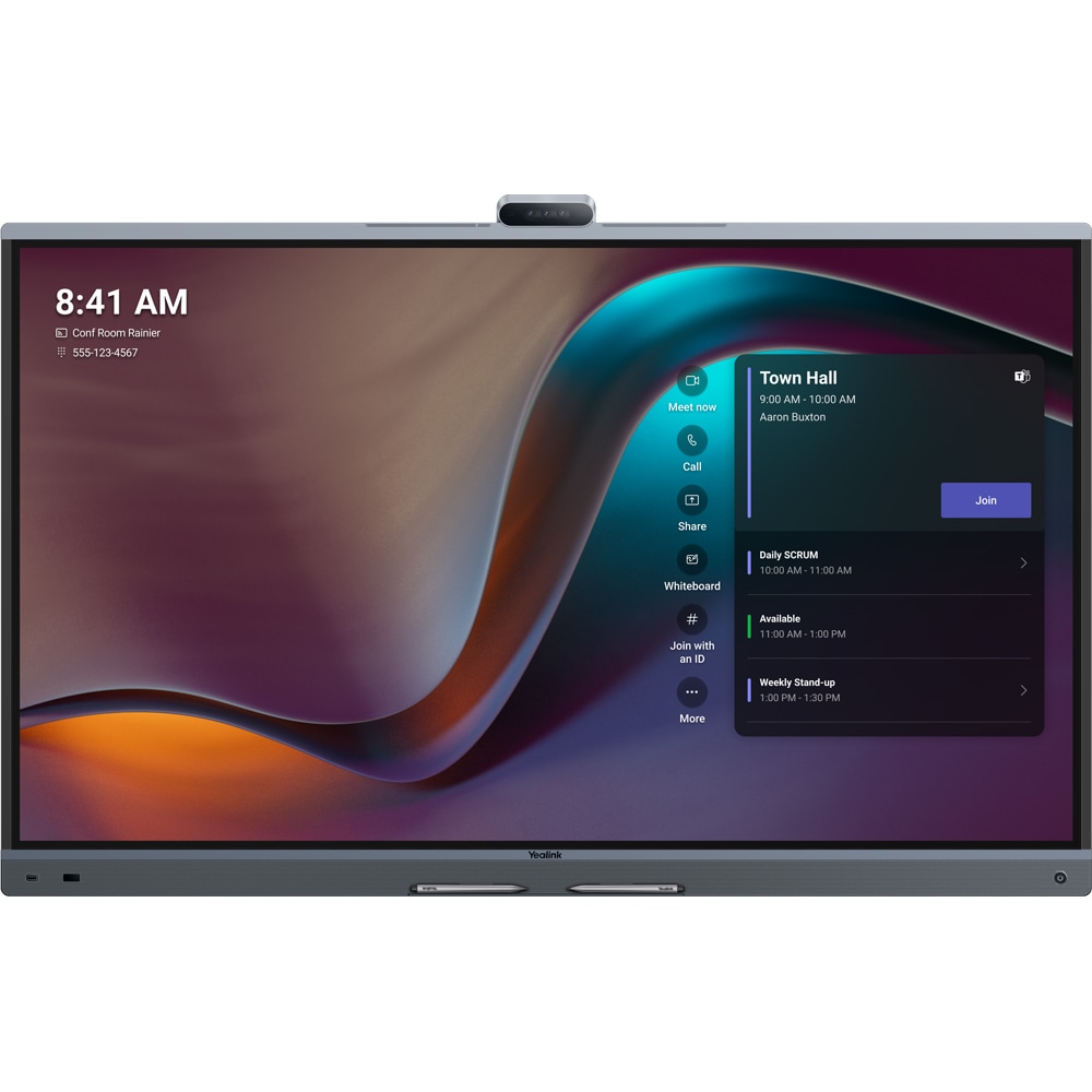 Sistem videoconferinta YEALINK Pro, 65" 4K Ultra HD, gri