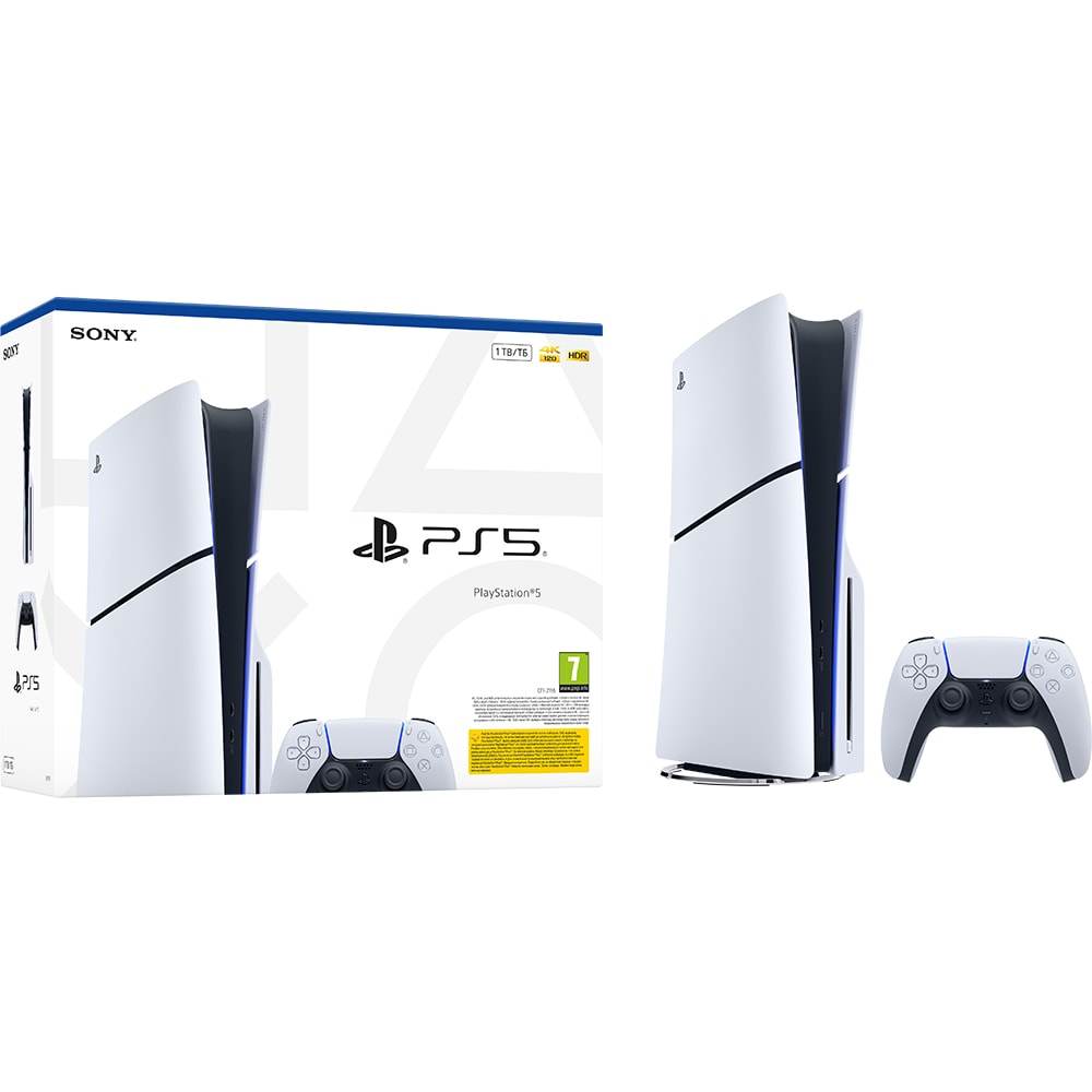 Consola PlayStation 5 Slim (PS5) 1TB, E-Chassis, White