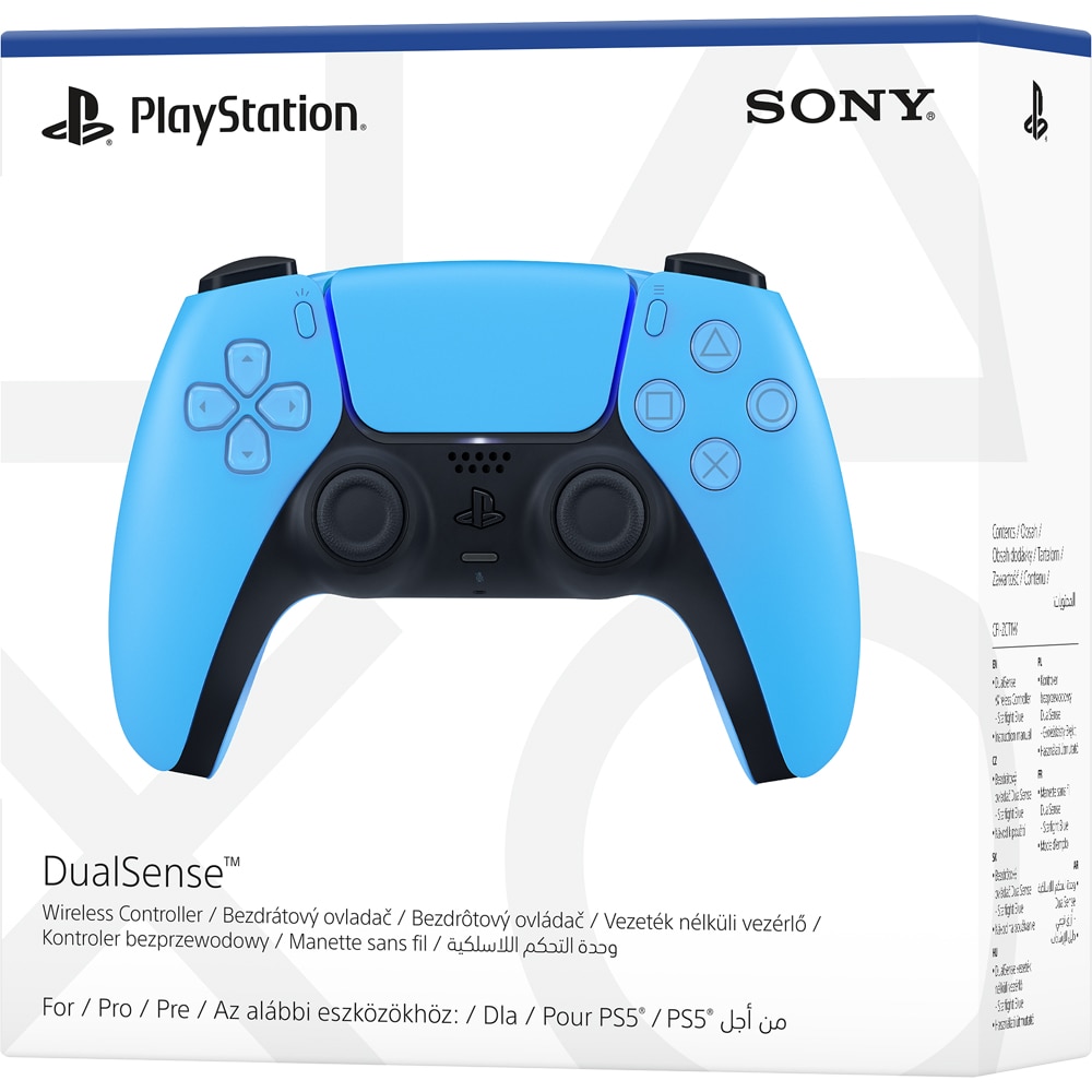 Controller Wireless PlayStation 5 DualSense V2, Starlight Blue