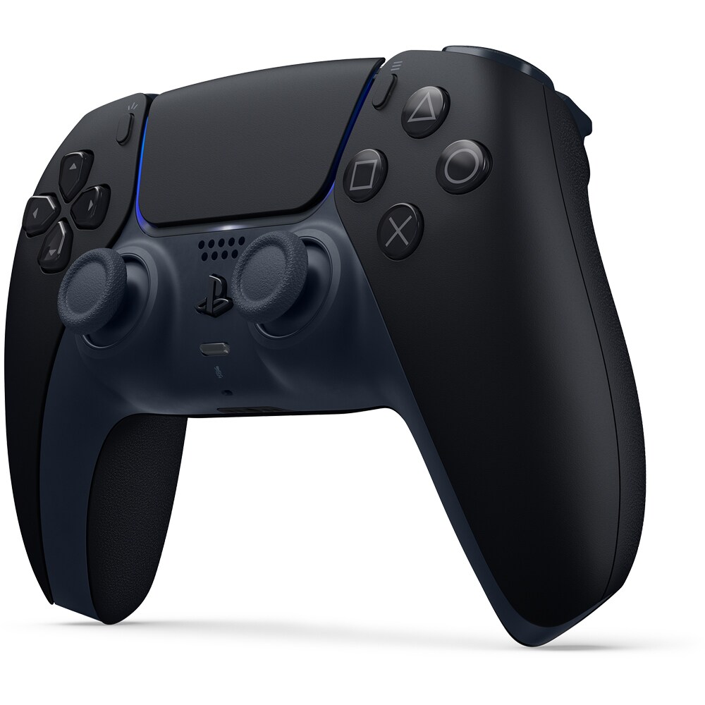 Controller Wireless PlayStation 5 DualSense, Midnight Black + Cablu USB-C