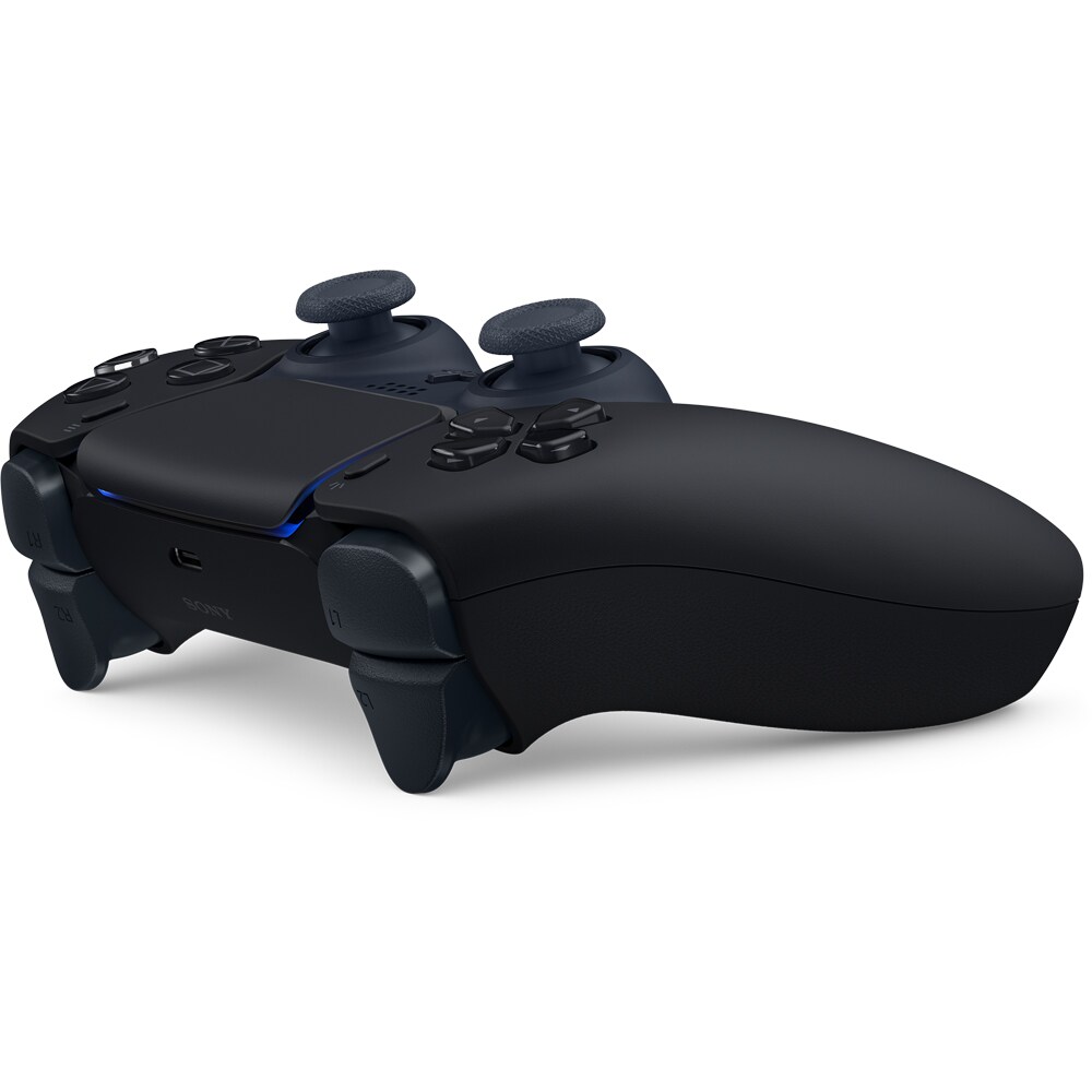 Controller Wireless PlayStation 5 DualSense, Midnight Black + Cablu USB-C