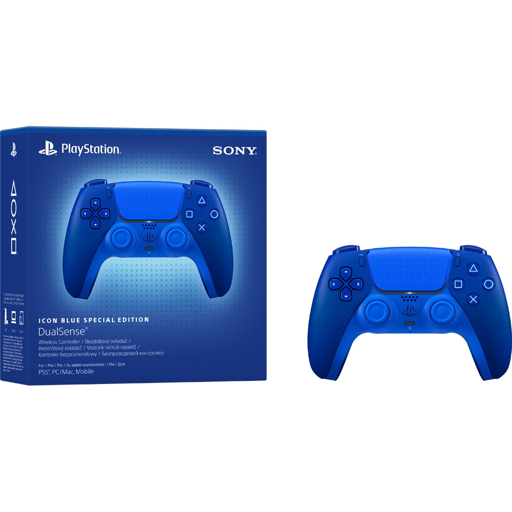 Controller Wireless PlayStation 5 DualSense V2, Icon Blue