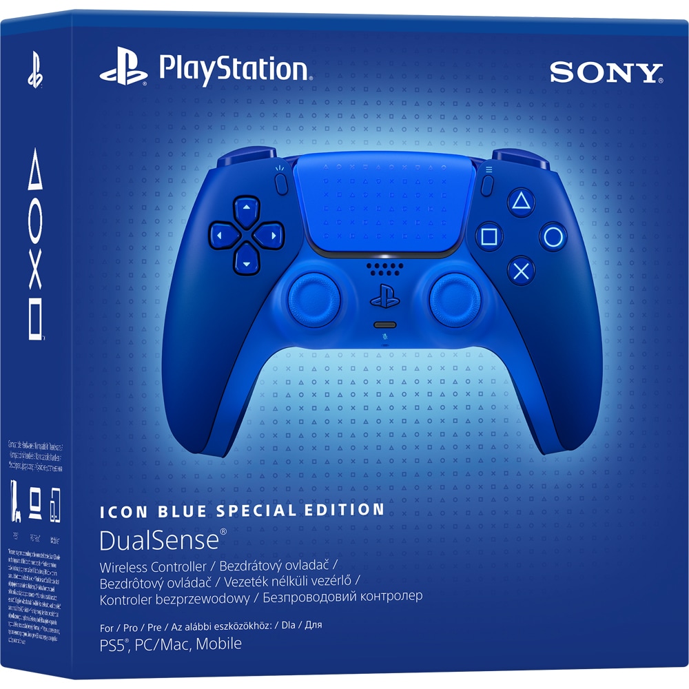 Controller Wireless PlayStation 5 DualSense V2, Icon Blue