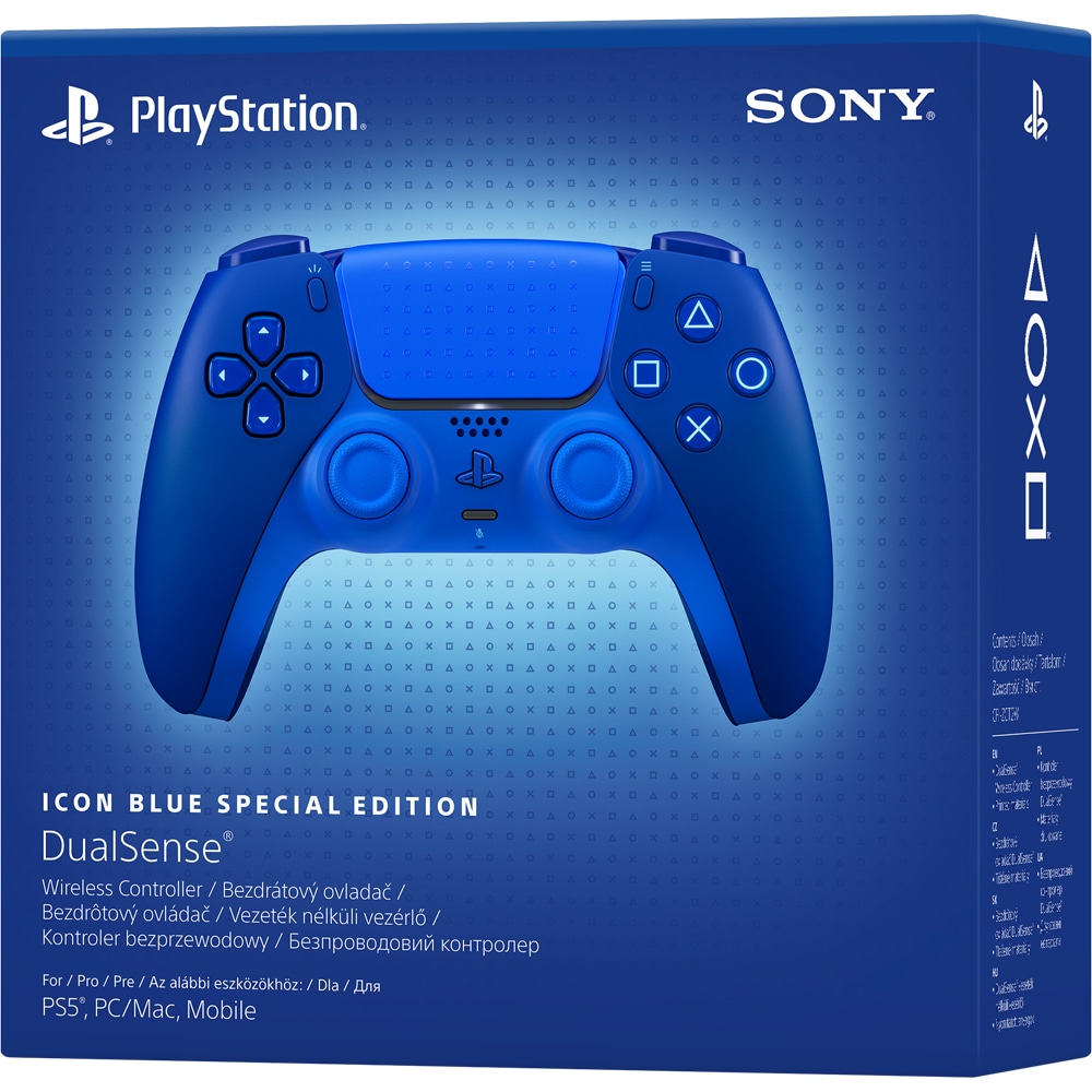 Controller Wireless PlayStation 5 DualSense V2, Icon Blue