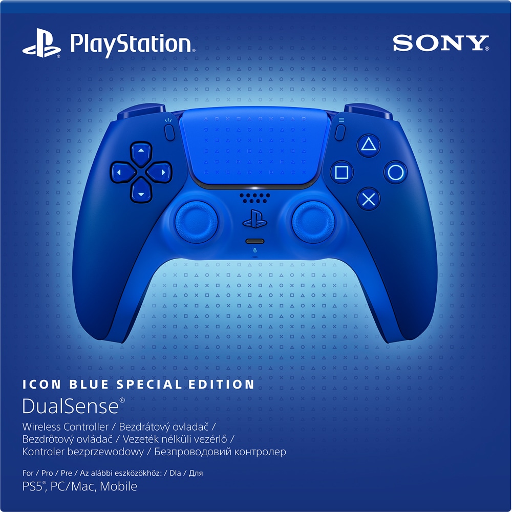 Controller Wireless PlayStation 5 DualSense V2, Icon Blue