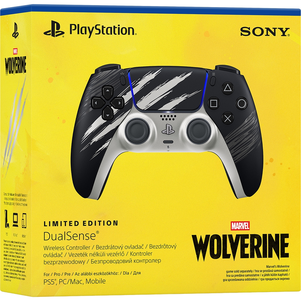 Controller Wireless PlayStation 5 DualSense Wolverine Adamantium Limited Edition