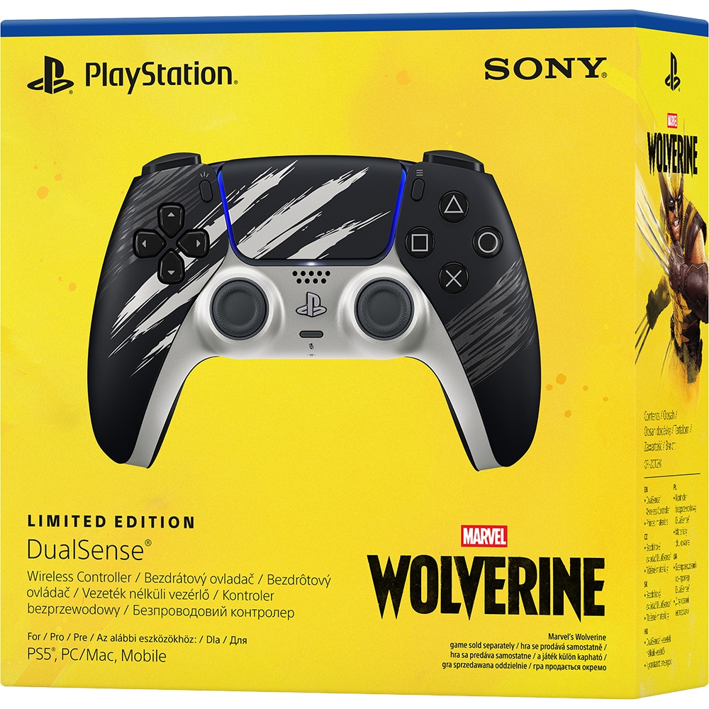 Controller Wireless PlayStation 5 DualSense Wolverine Adamantium Limited Edition