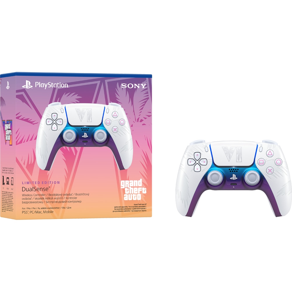 Controller Wireless PlayStation 5 Grand Theft Auto VI Limited Edition, White