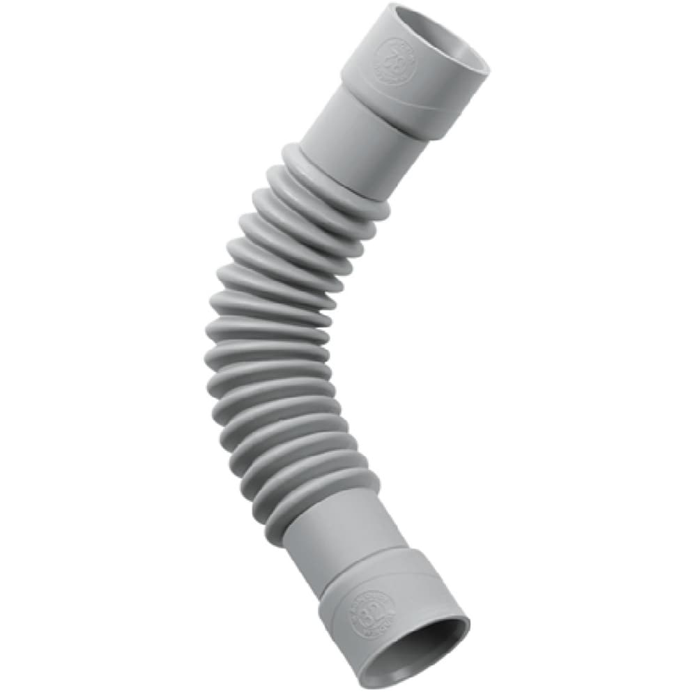 Racord universal WIRQUIN Magicoude 79009005, fixare prin lipire, D 32mm, gri