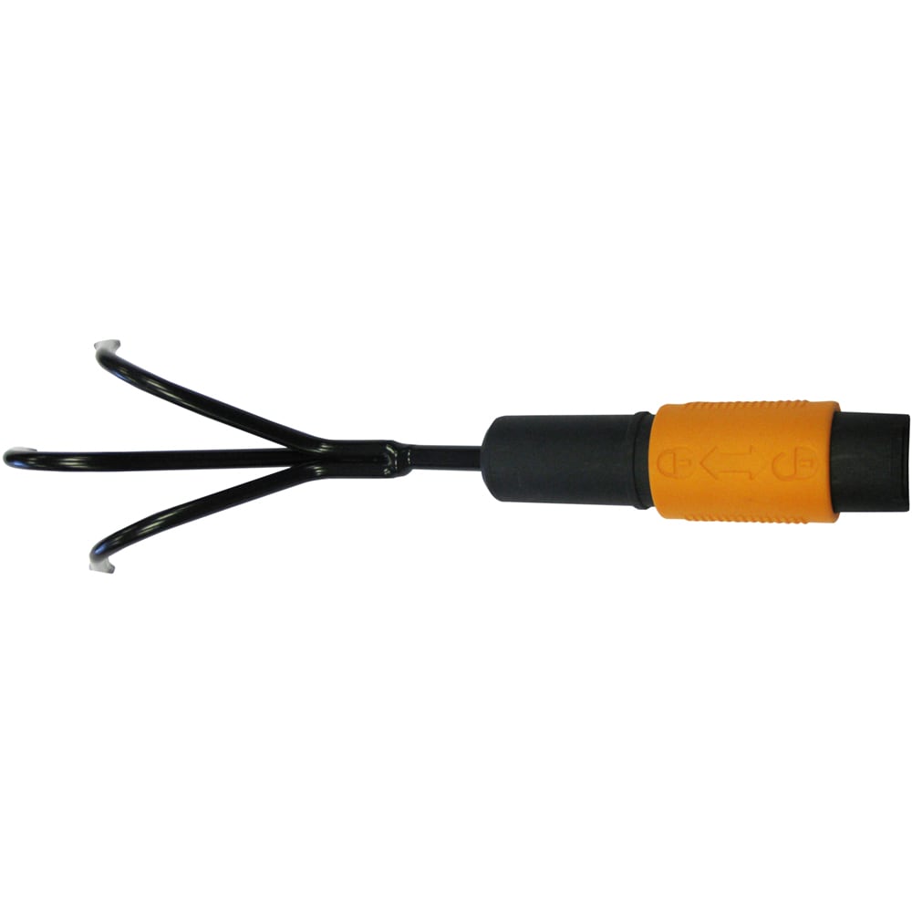 Cultivator FISKARS QuikFit, otel, negru