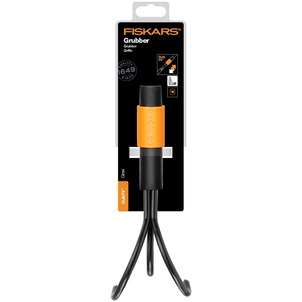 Scormonitor FISKARS QuikFit, otel, negru