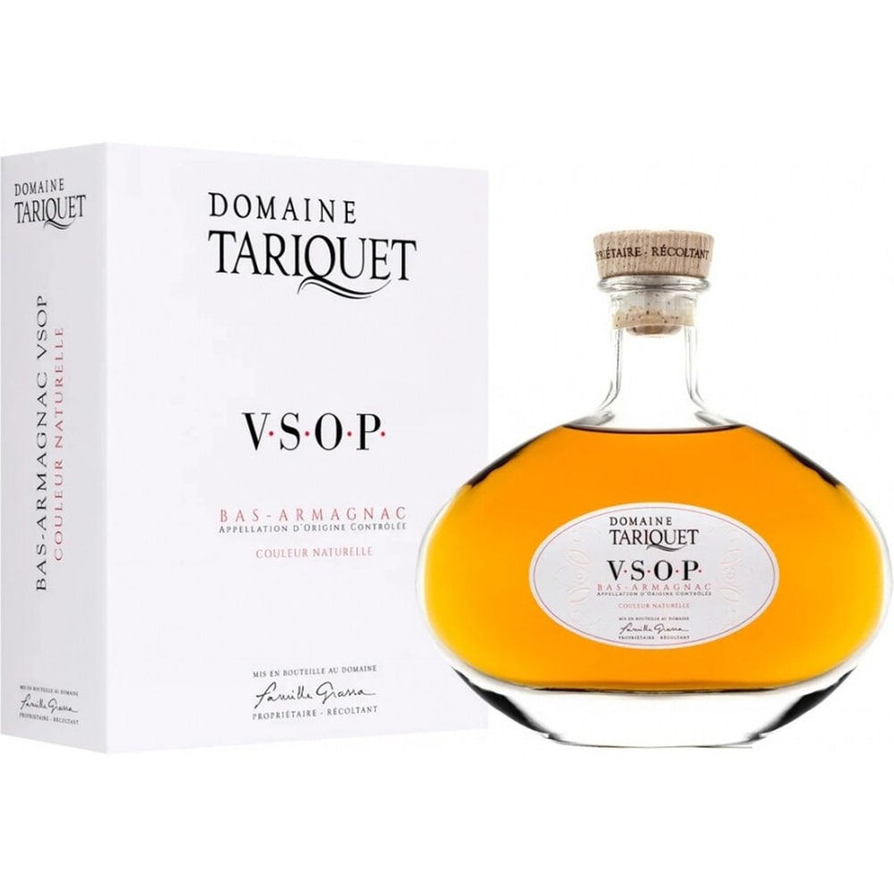 Armagnac Domaine Tariquet Carafe VSOP Classique Bas, 0.7L