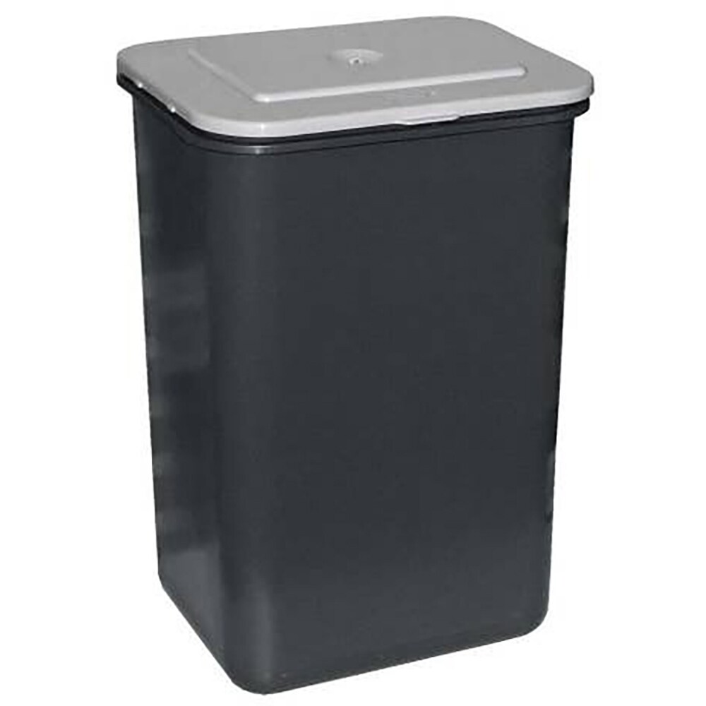 Cos de gunoi FRANDIS, 23l, plastic, gri inchis