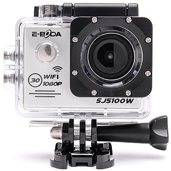 Camera video sport E-BODA SJ5100W, Full HD, WI-FI, argintiu