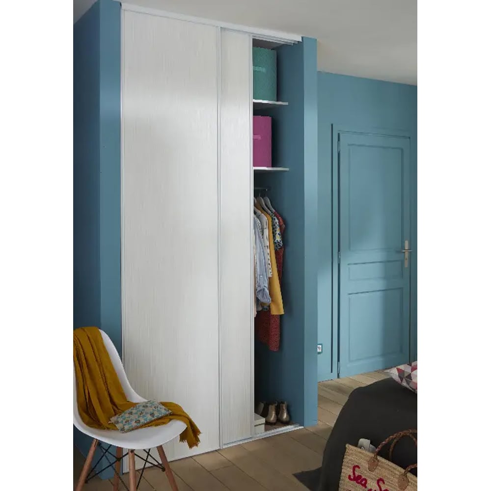 Set usi glisante dresing FORM Blizz, 120 x 250 cm, alb