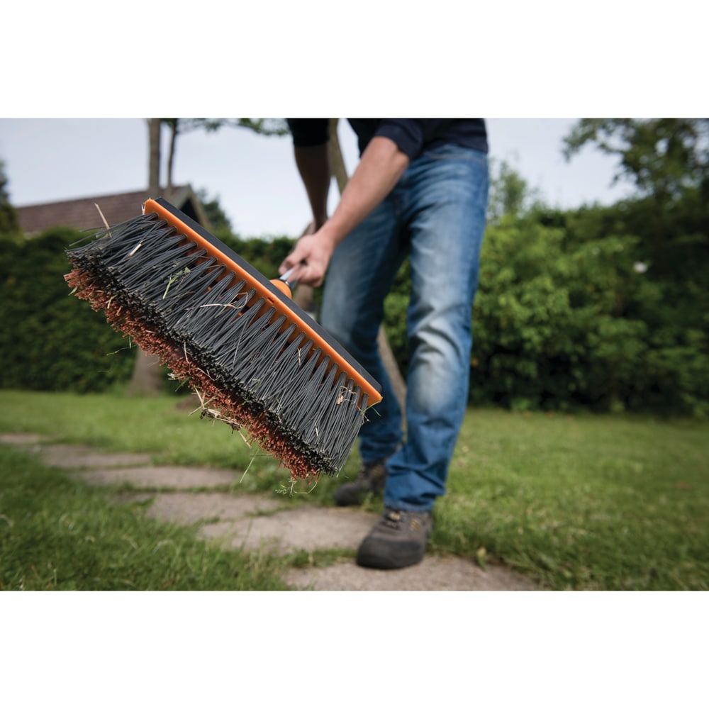 Matura FISKARS QuikFit, plastic, negru