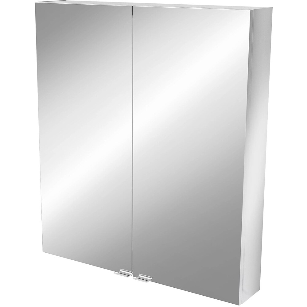 Dulap baie cu oglinda GOODHOME Imandra, 90 x 15 x 80 cm, alb