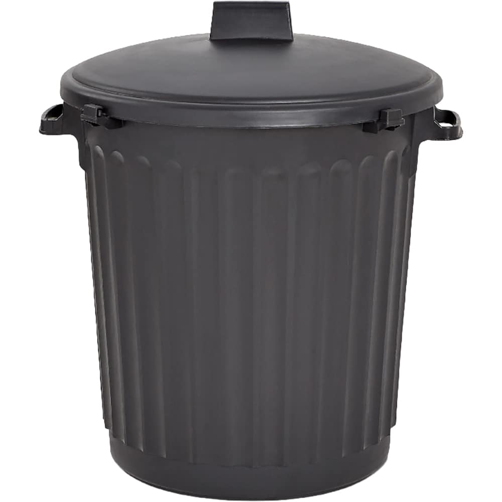 Pubela gradina, 80 L, negru