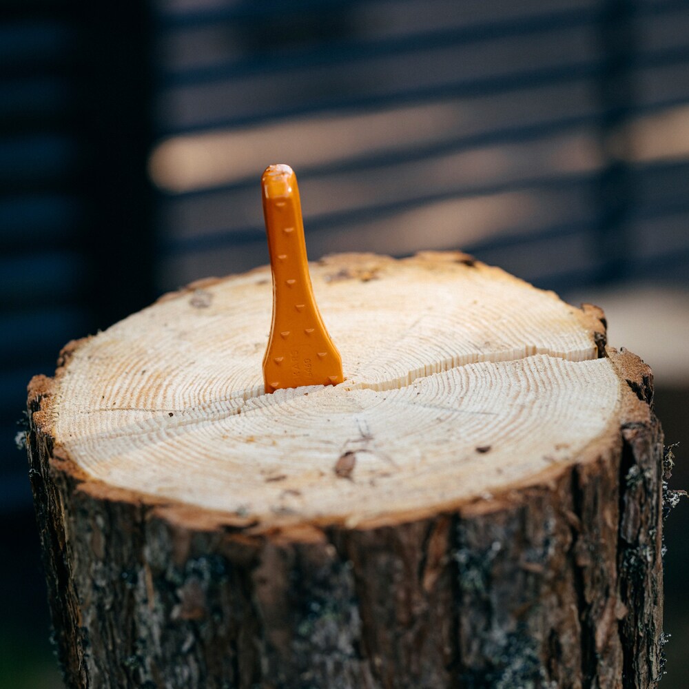 Pana pentru despicat FISKARS, forjata, otel, portocaliu