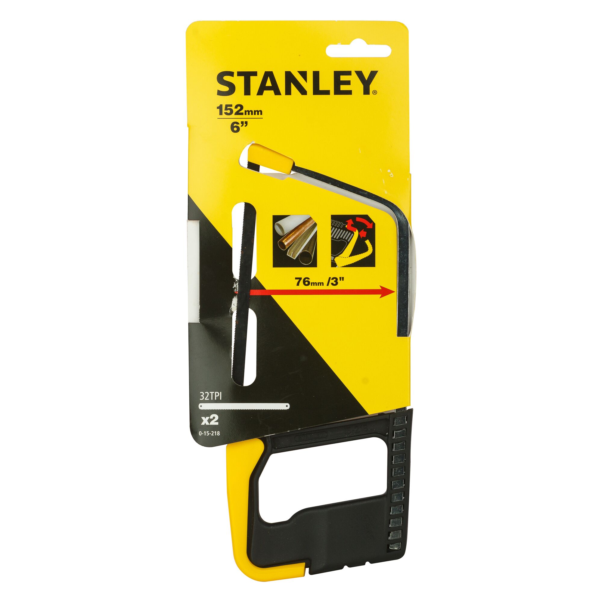 Bomfaier Stanley 0-15-218, maner tip L, lama 150 x 6 mm