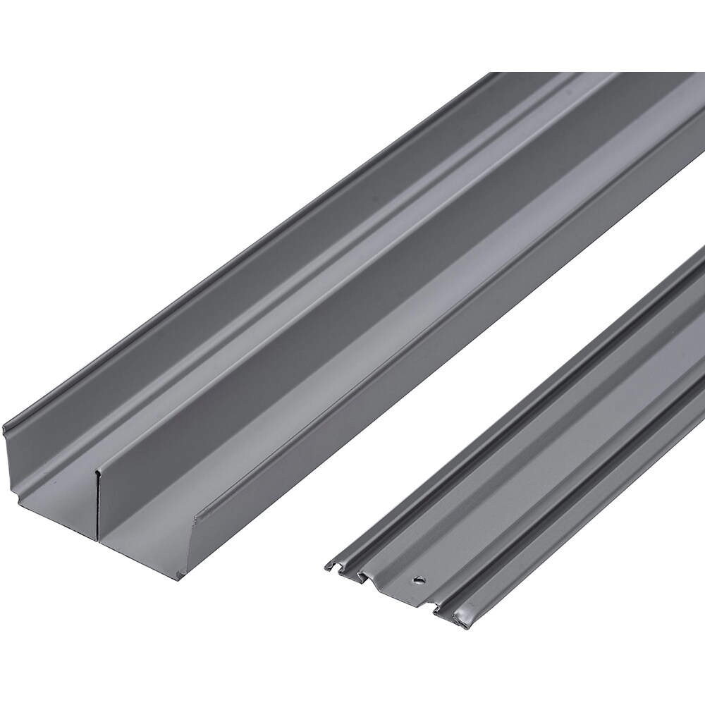 Sistem culisare FORM Valla, 2 sine, 180 cm, argintiu