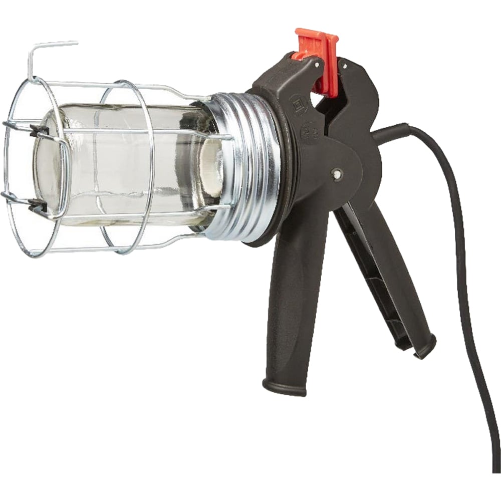 Lampa de lucru cu clema E27 DIALL, 60 W, IP20, metal, negru