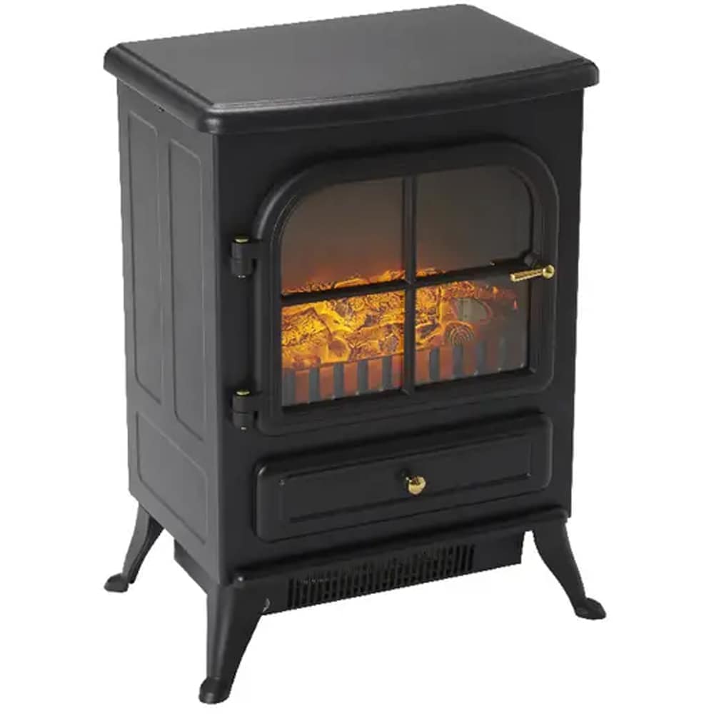 Semineu electric 100226933, 54.8 x 28 cm, 1850W, negru