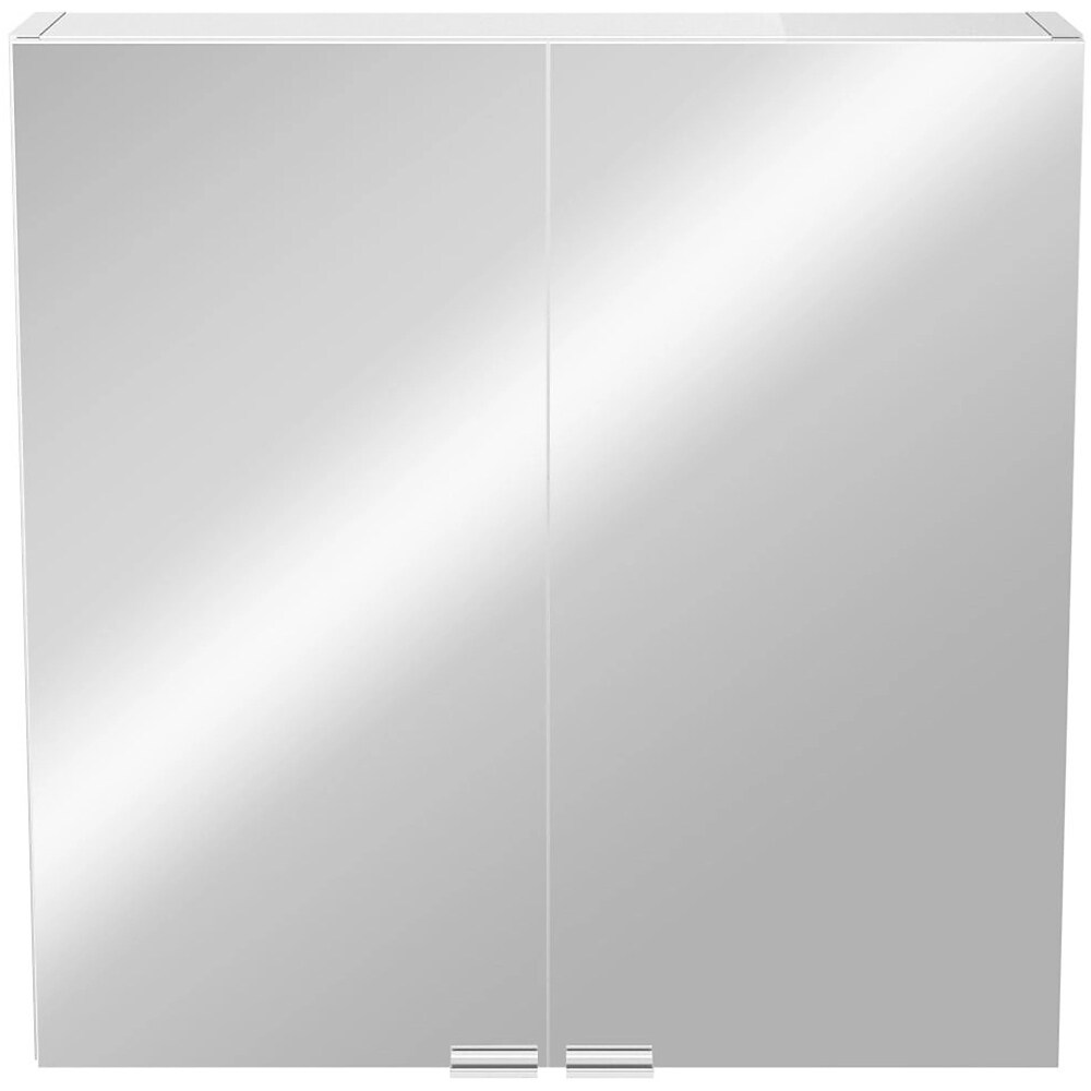 Dulap baie cu oglinda GOODHOME Imandra, 60 x 15 x 60 cm, gri