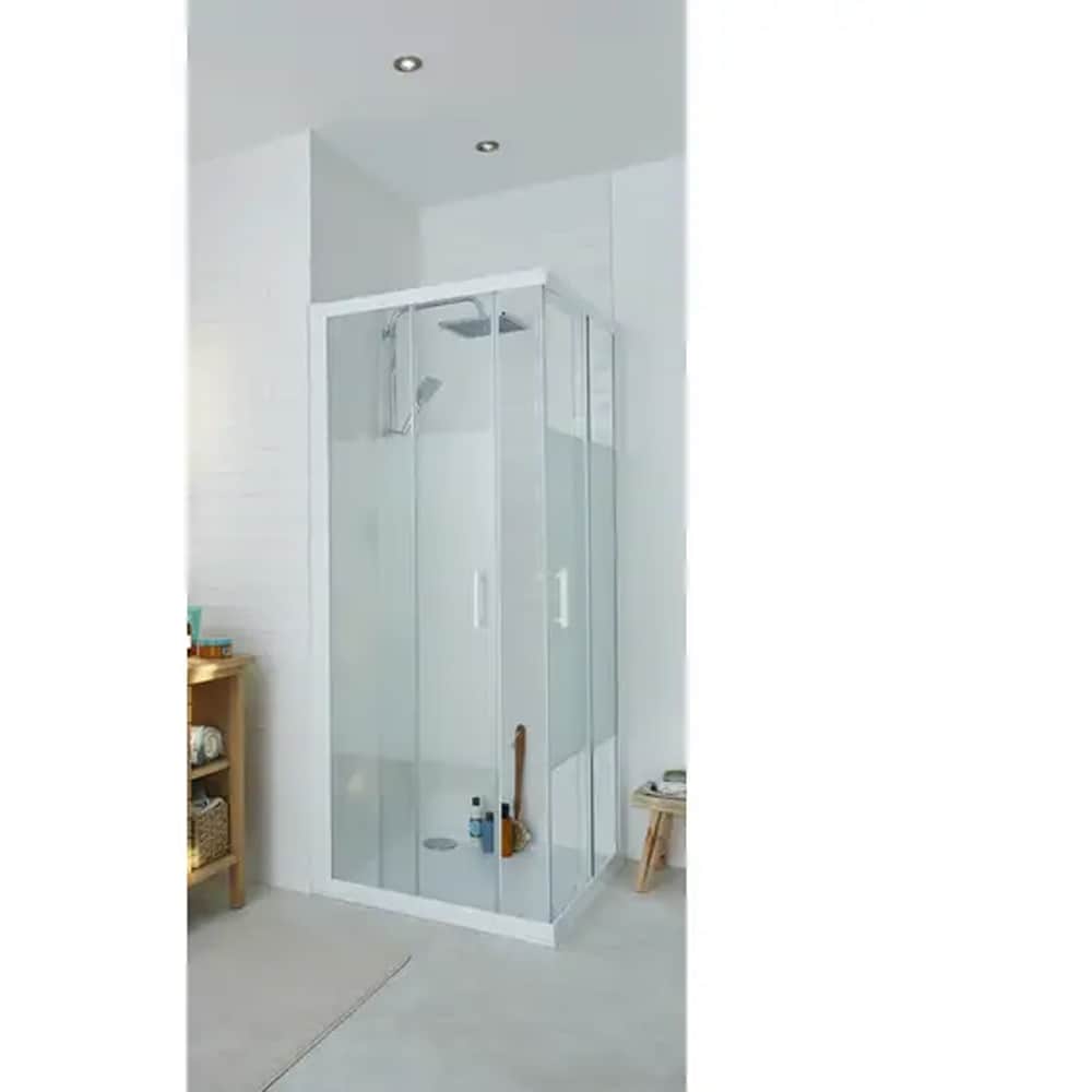 Cabina dus simpla patrata COOKE & LEWIS 100266264, 70x70x190 cm