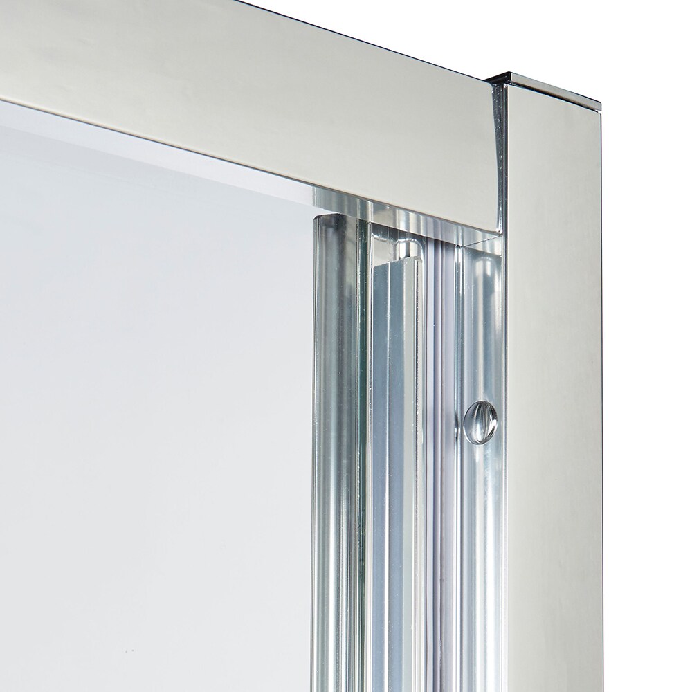 Cabina de dus COOKE & LEWIS Onega, semirotunda, 90 x 90 x 190 cm, sticla securizata 5mm, profil crom