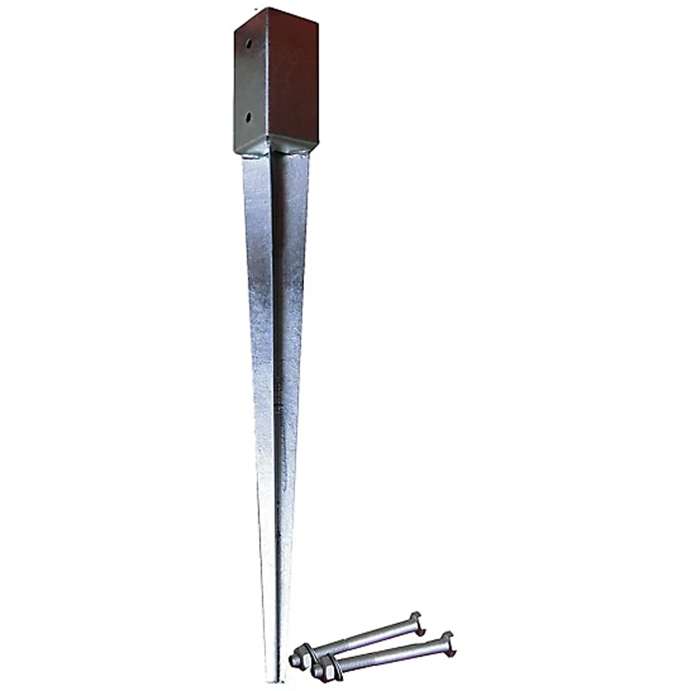 Suport metalic fixare stalp BLOOMA 100266323, 45 x 45 x 600 mm