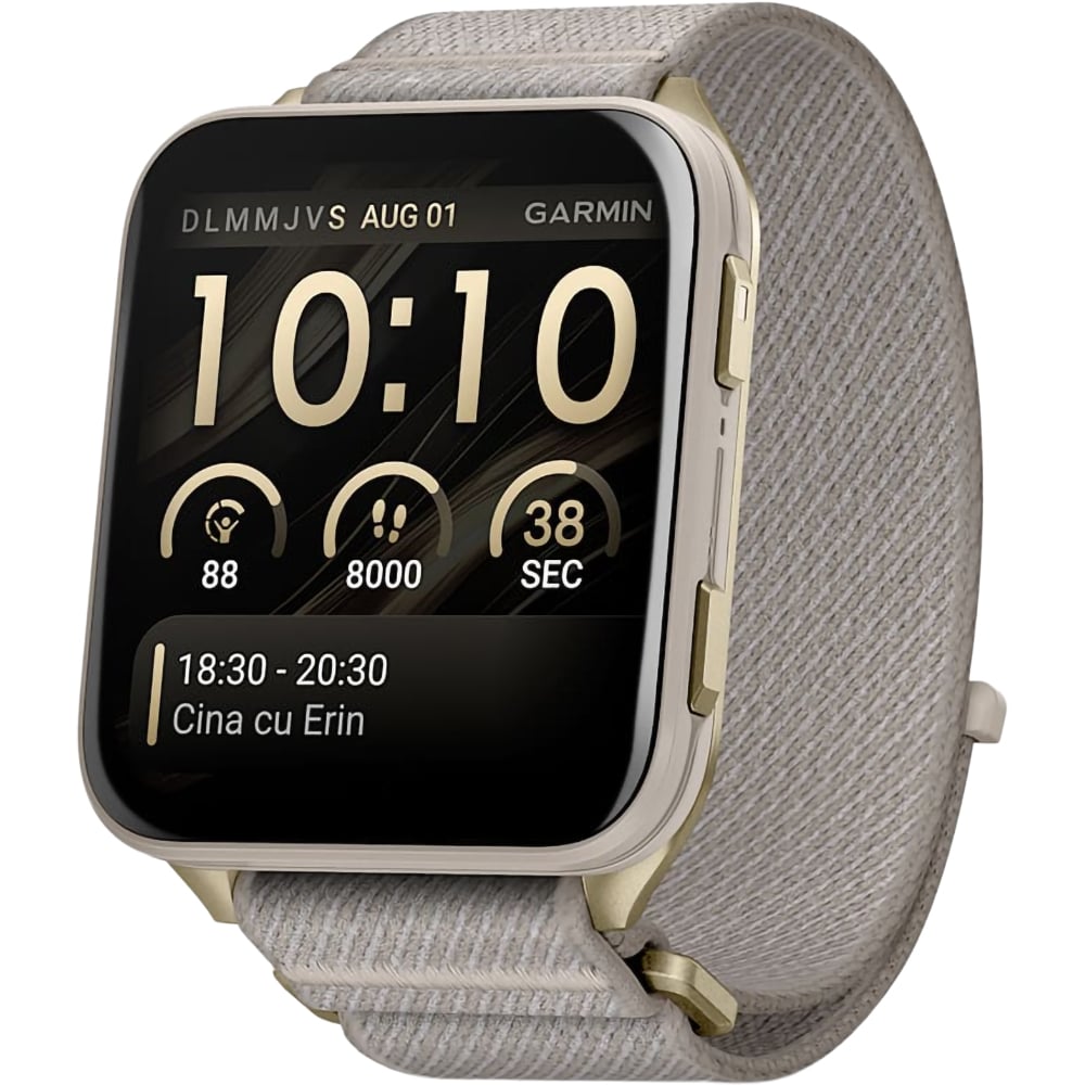 Smartwatch GARMIN Venu X1, Wi-Fi, GPS, Android/iOS, Soft Gold