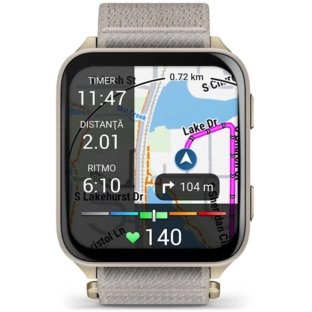 Smartwatch GARMIN Venu X1, Wi-Fi, GPS, Android/iOS, Soft Gold